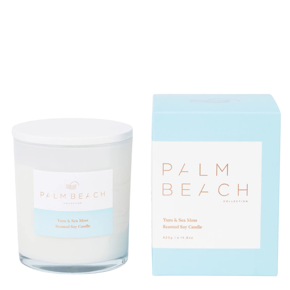 80hr Candle - Yuzu & Sea Moss